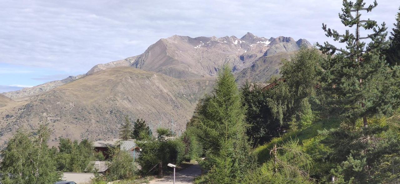 T2 Meuble Tourisme 3 Etoiles, Pied Des Pistes-Parking Prive Avec Balcon Et Superbe Vue Apartment Лес дьо Алпс Екстериор снимка