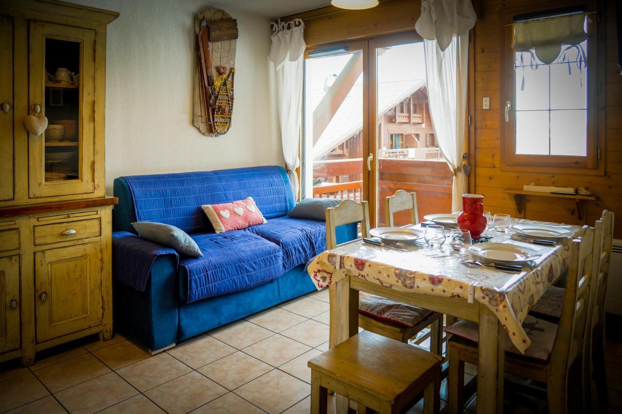 T2 Meuble Tourisme 3 Etoiles, Pied Des Pistes-Parking Prive Avec Balcon Et Superbe Vue Apartment Лес дьо Алпс Екстериор снимка